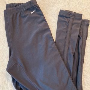 Nike Grey Drawstring Leggings